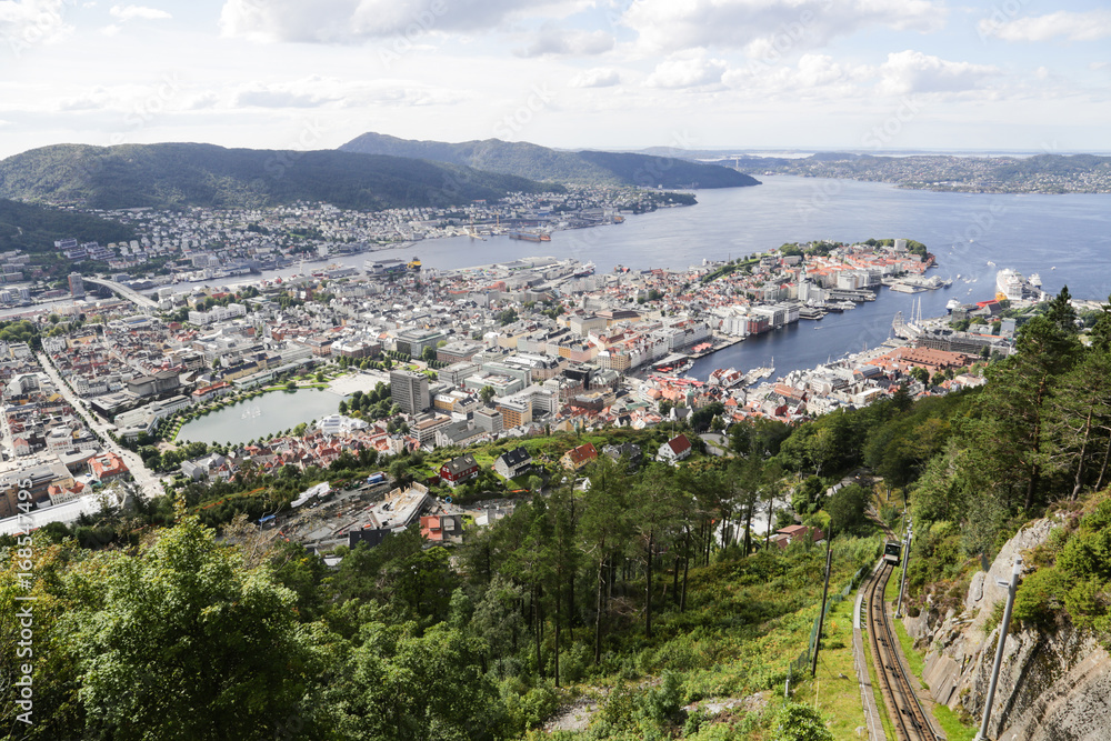Mount Floyen View Bergen