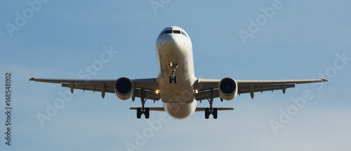 Iberia Airlines plane landing photo