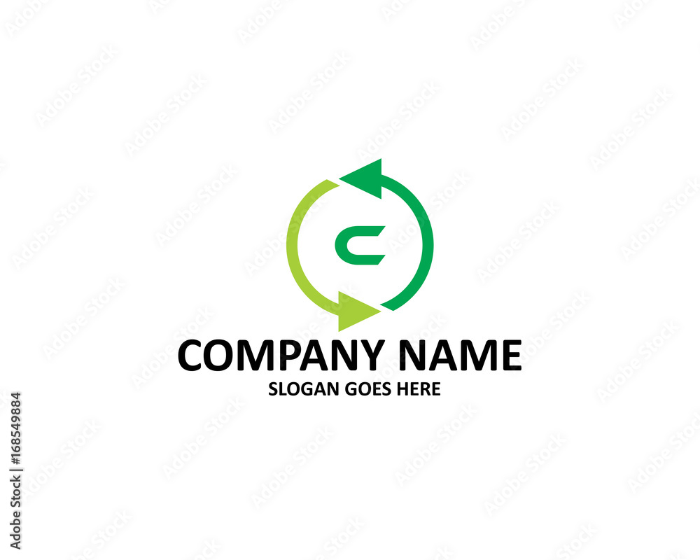 c letter arrow logo c letter arrow logo