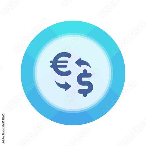 Paper Flat Cirlce Button