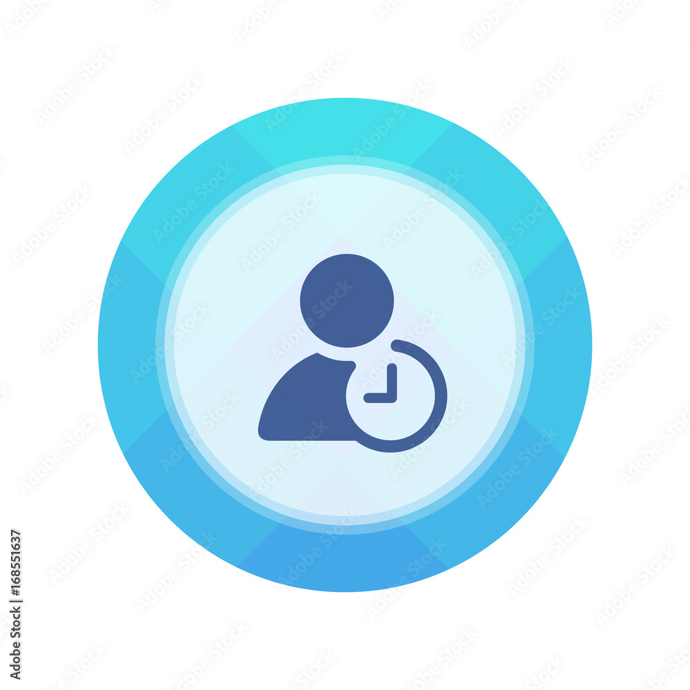 Paper Flat Cirlce Button Paper Flat Cirlce Button