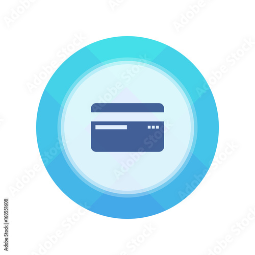 Paper Flat Cirlce Button