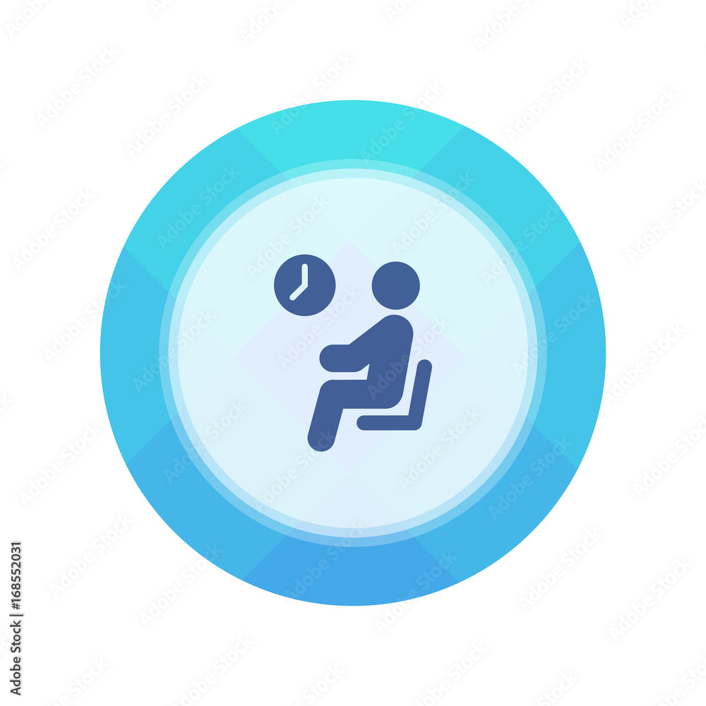 Paper Flat Cirlce Button Paper Flat Cirlce Button