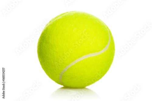 Tennis Balls sport equipment on white background with clipping path © Jenov Jenovallen