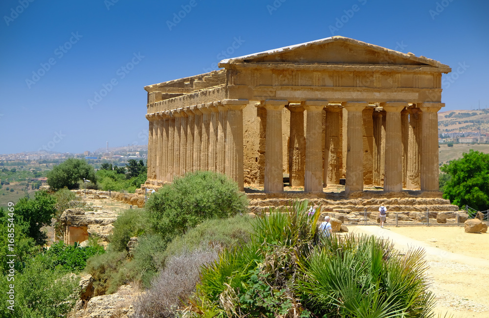 Greek temple in the Valley of Temples