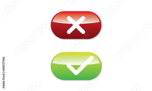 NO and YES Button