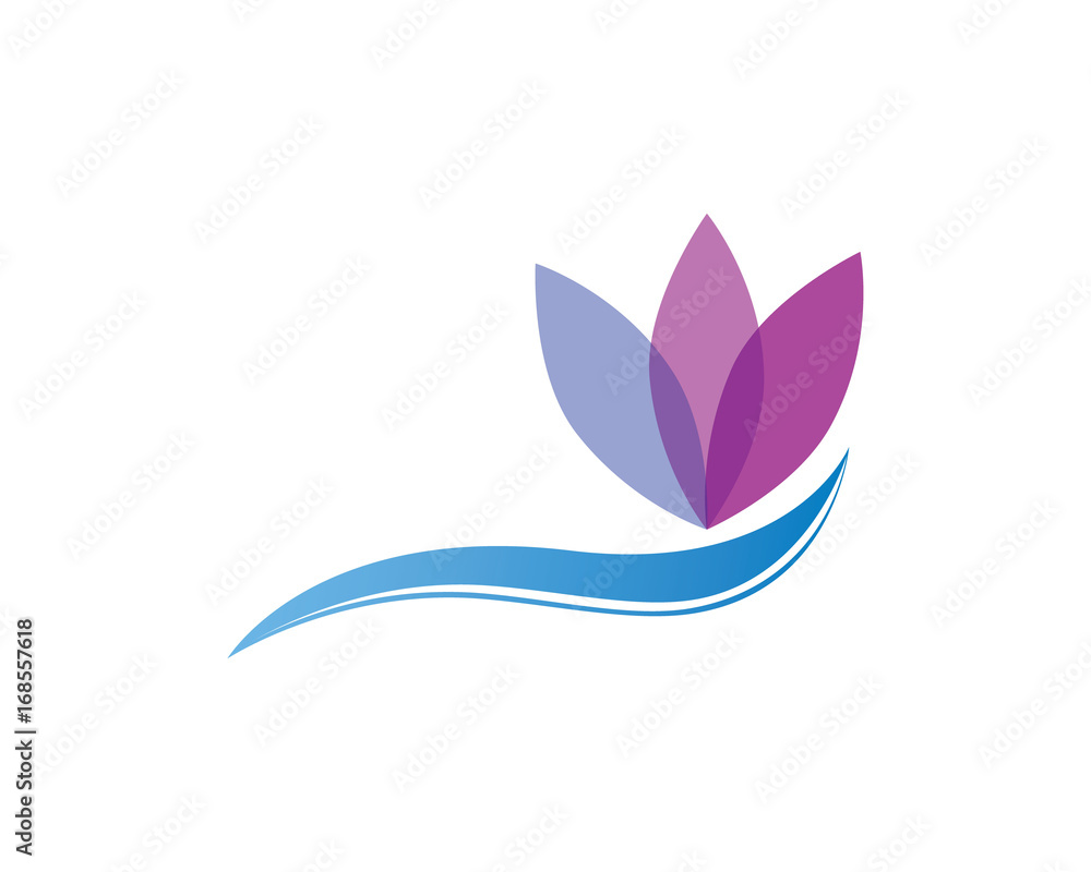 Beauty Vector Lotus flowers design logo Template icon
Beauty Vector Lotus flowers design logo Template icon