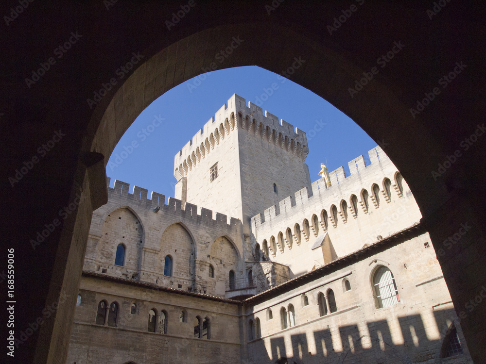 Papal palace, Avignon France