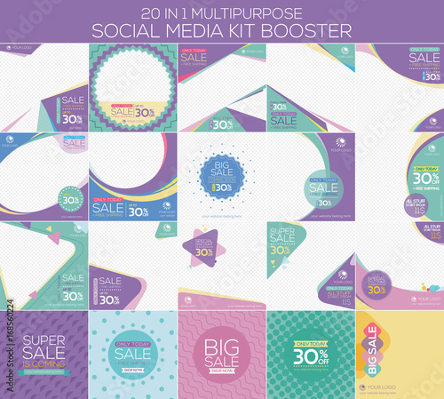 Multipurpose social media kit booster