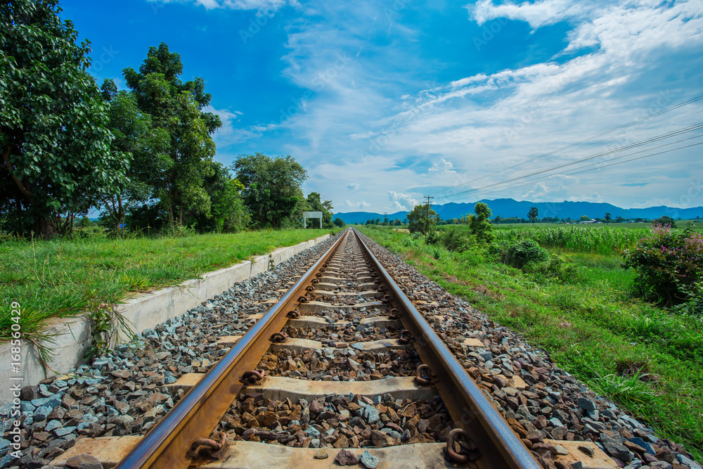 Train - Vehicle, UK, Railroad Track, England, Europe Train - Vehicle, UK, Railroad Track, England, Europe