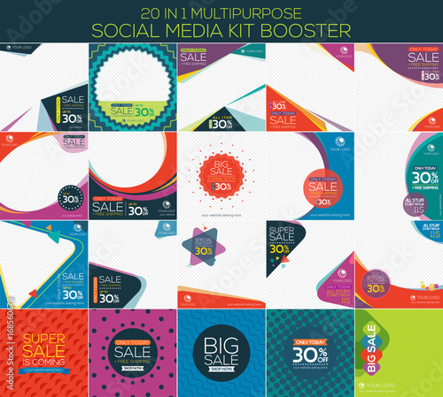 Multipurpose social media kit booster