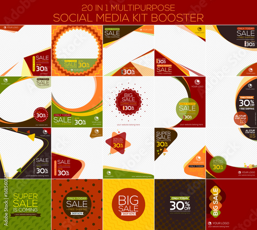 Multipurpose social media kit booster