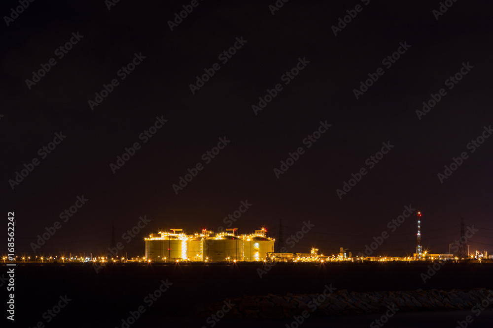 Thermal power plant of night