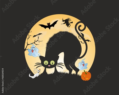 kompozycja na Halloween
