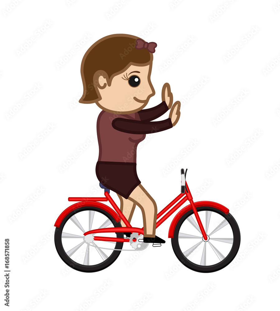 Fearless Girl On cycle Fearless Girl On cycle