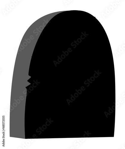 Gravestone Vector Shape