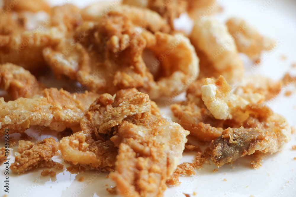 pork snack, pork rind, pork scratching or pork crackling pork snack, pork rind, pork scratching or pork crackling