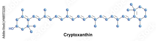 Cryptoxanthin is a natural carotenoid pigment. It has been isolated from a variety of sources including the petals and flowers of plants in the genus Physalis
