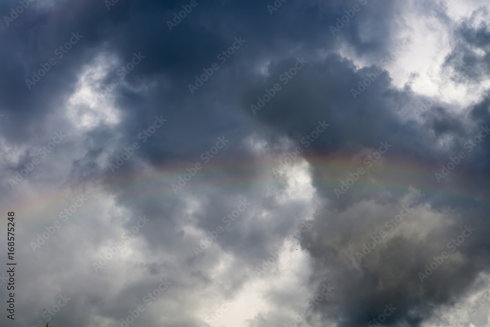 Rainbow in Clouds