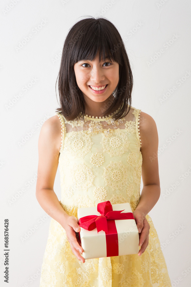 美少女のポートレート