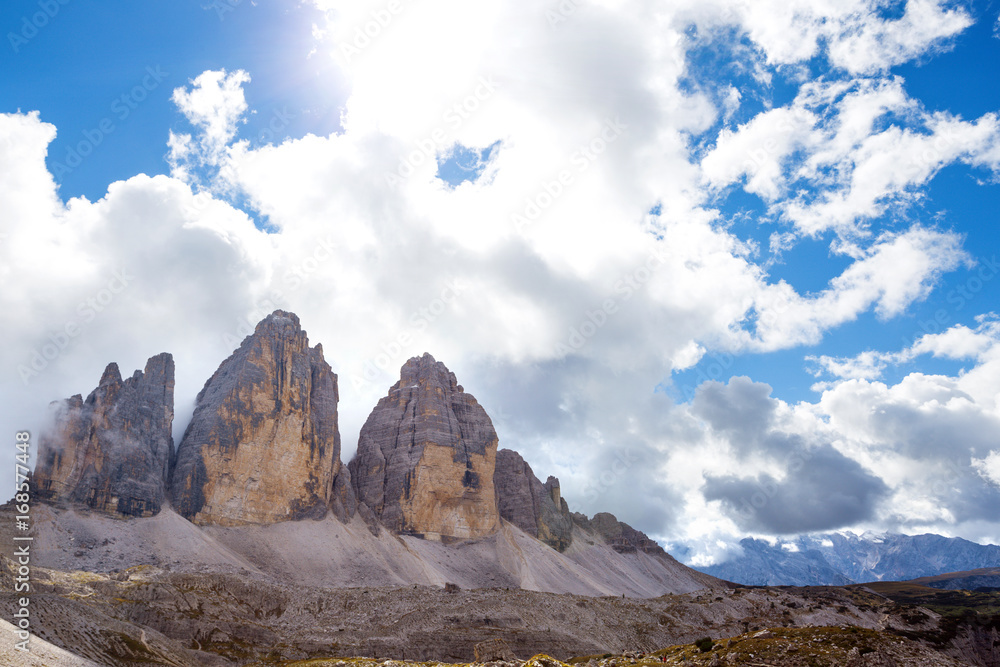 mountain landscape at the Dolomites
