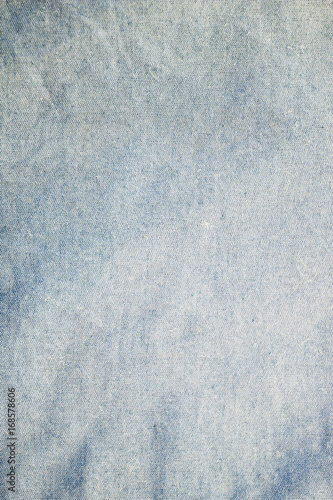 Blue vintage fabric background