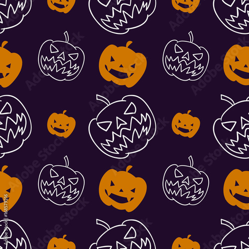 Seamless pattern for Halloween