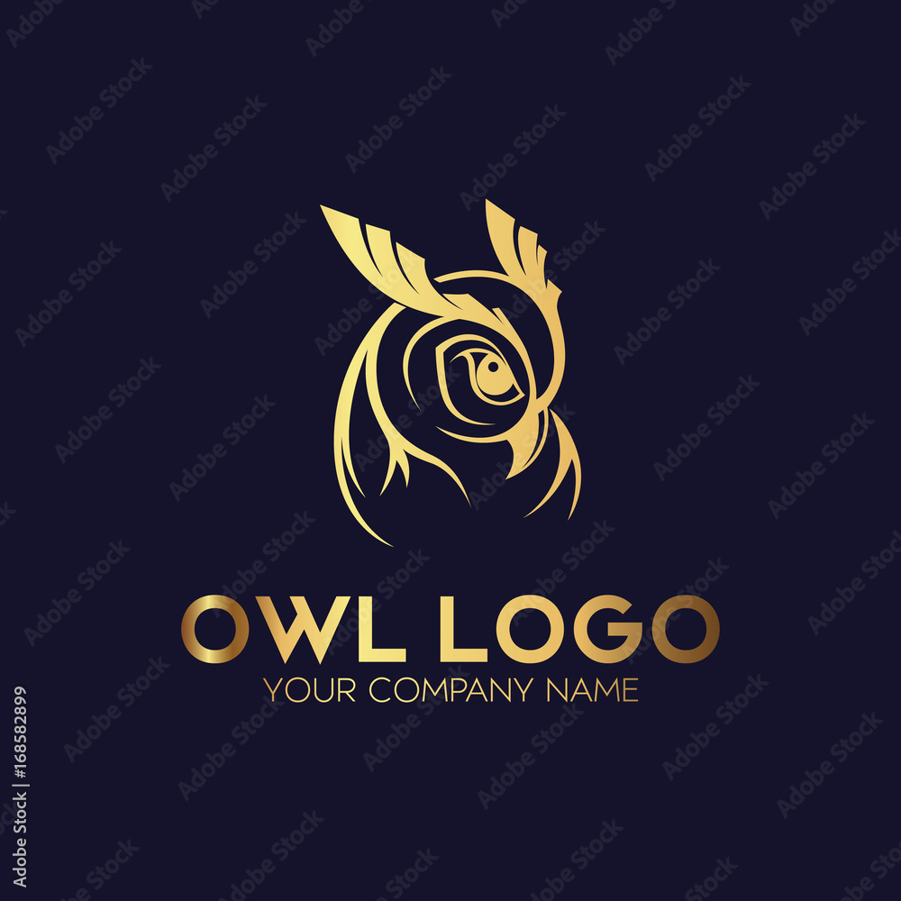 Obraz premium Owl Logo