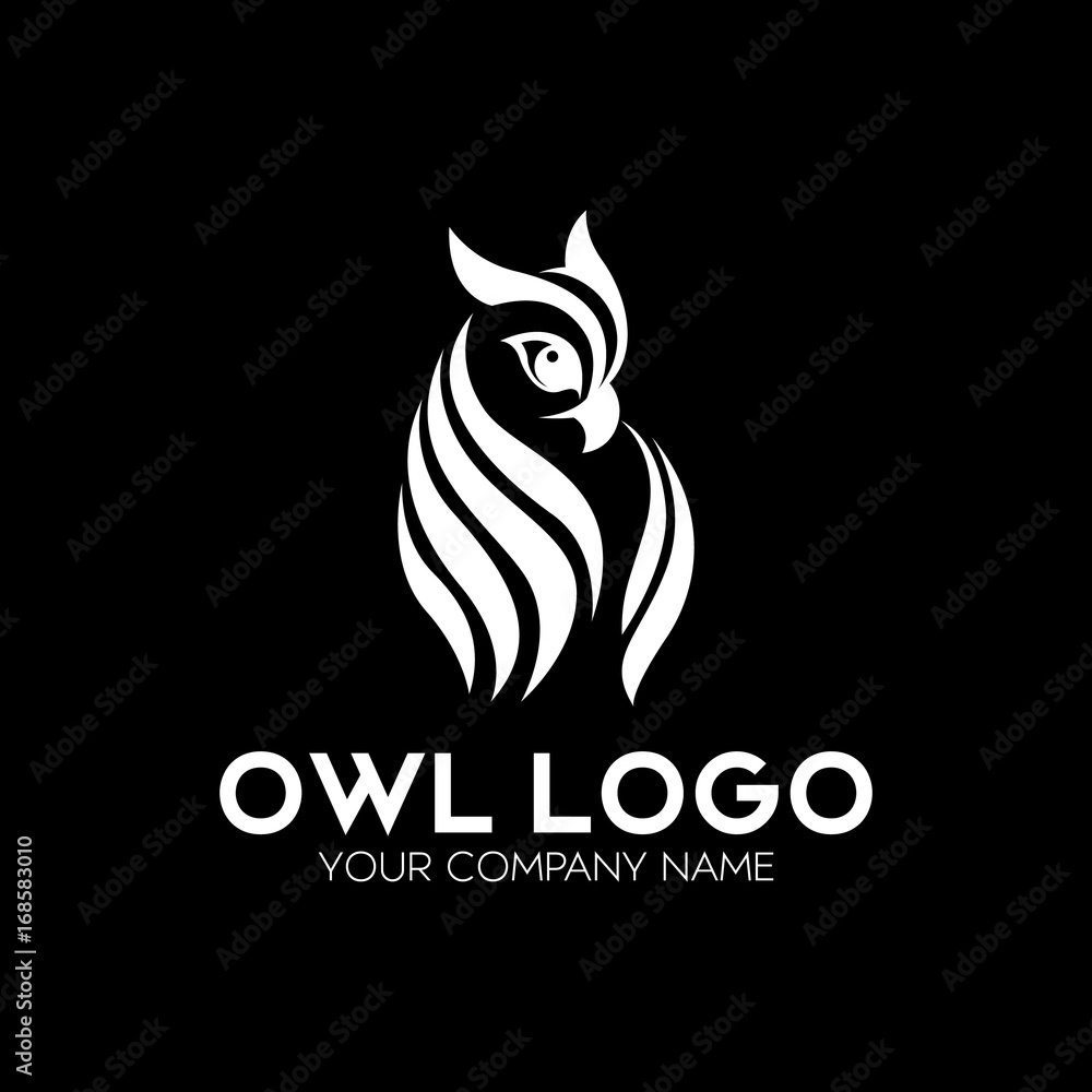 Obraz premium Owl Logo