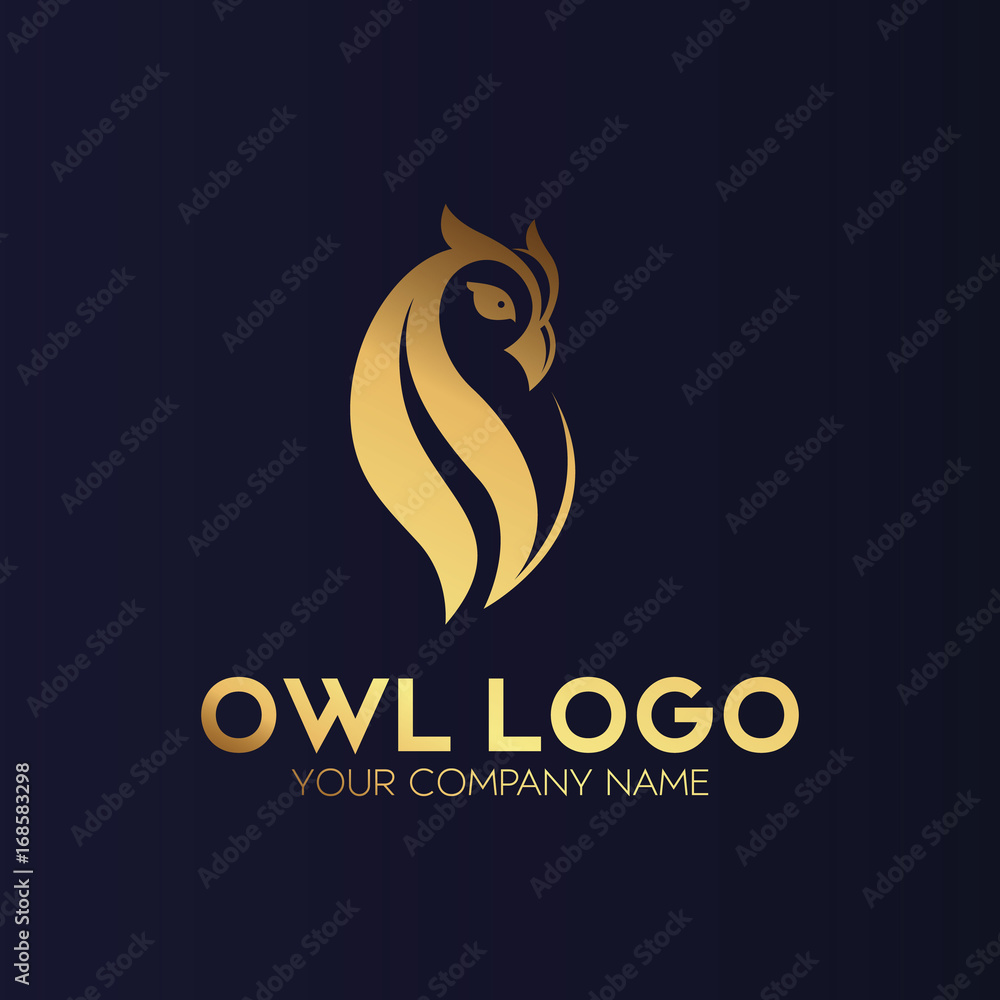 Fototapeta premium Owl Logo