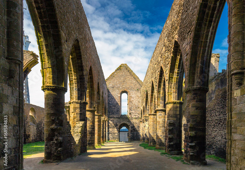 Abbaye Saint-Mathieu de Fine-Terre  Brittany  Bretagne   France