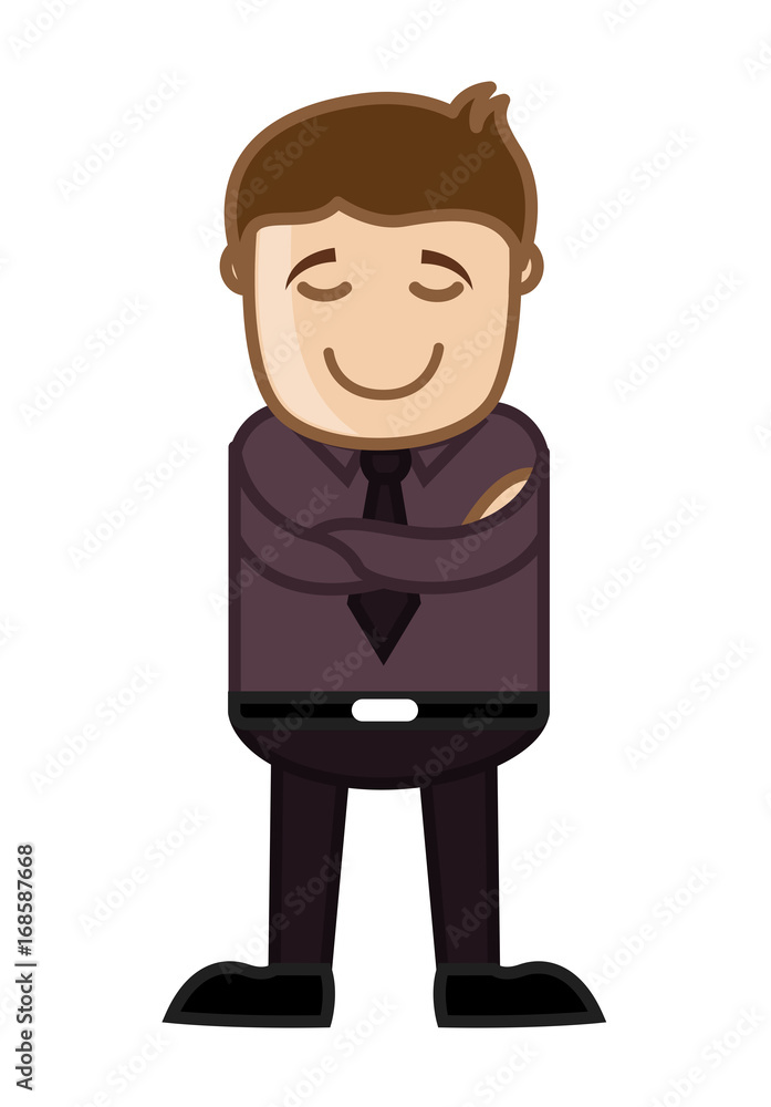 Funny stupid Face Cartoon Employee businessman Funny stupid Face Cartoon Employee businessman