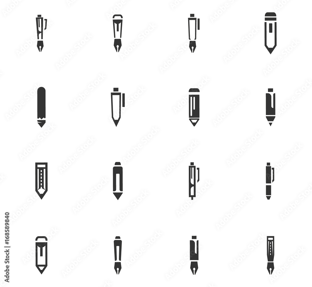 Edit icons set Edit icons set