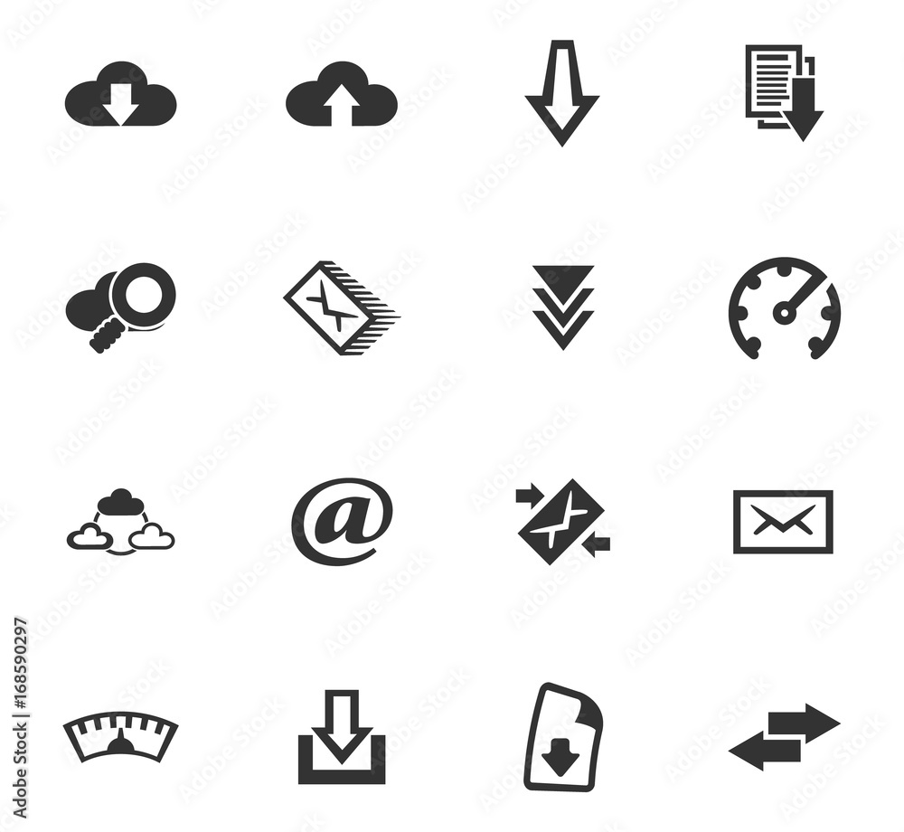 Download icons set Download icons set