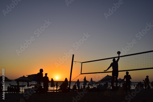 Beach volley jericoacoara au Brésil