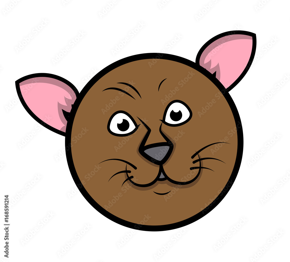 Funny Cartoon Animal Face Funny Cartoon Animal Face