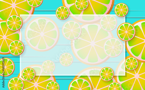 lemonade Vector background