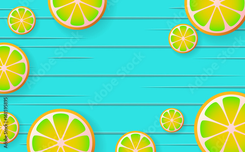 lemonade Vector background