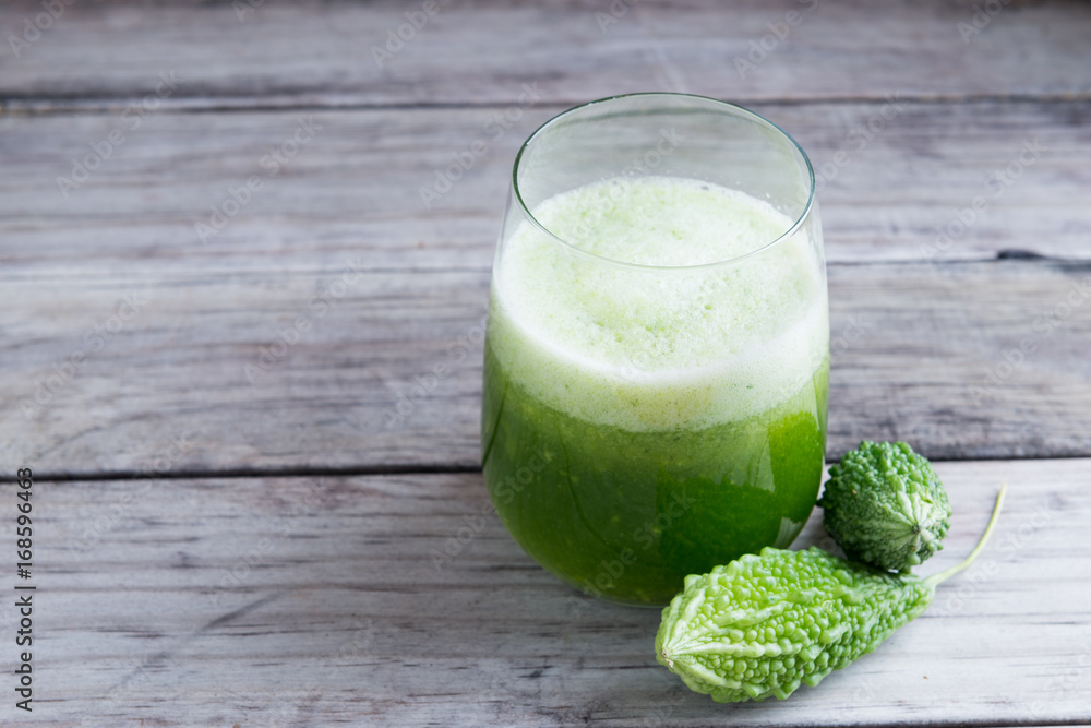 Herbal juice of green momodica , Balsam apple, Balsam pear, Bitter cucumber , Bitter gourd Herbal juice of green momodica , Balsam apple, Balsam pear, Bitter cucumber , Bitter gourd