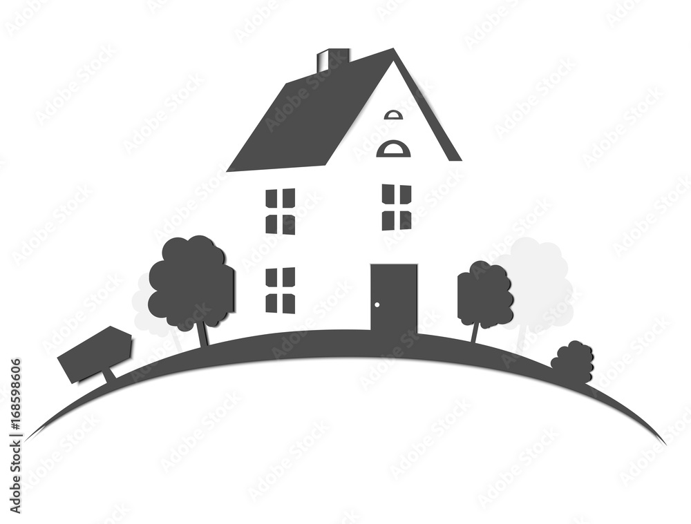 Fototapeta premium Home icon