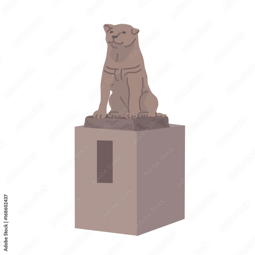 ハチ公 イラスト Stock ベクター Adobe Stock