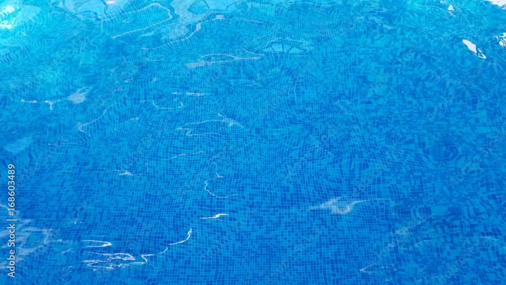 Crystal clear swimming pool water Crystal clear swimming pool water