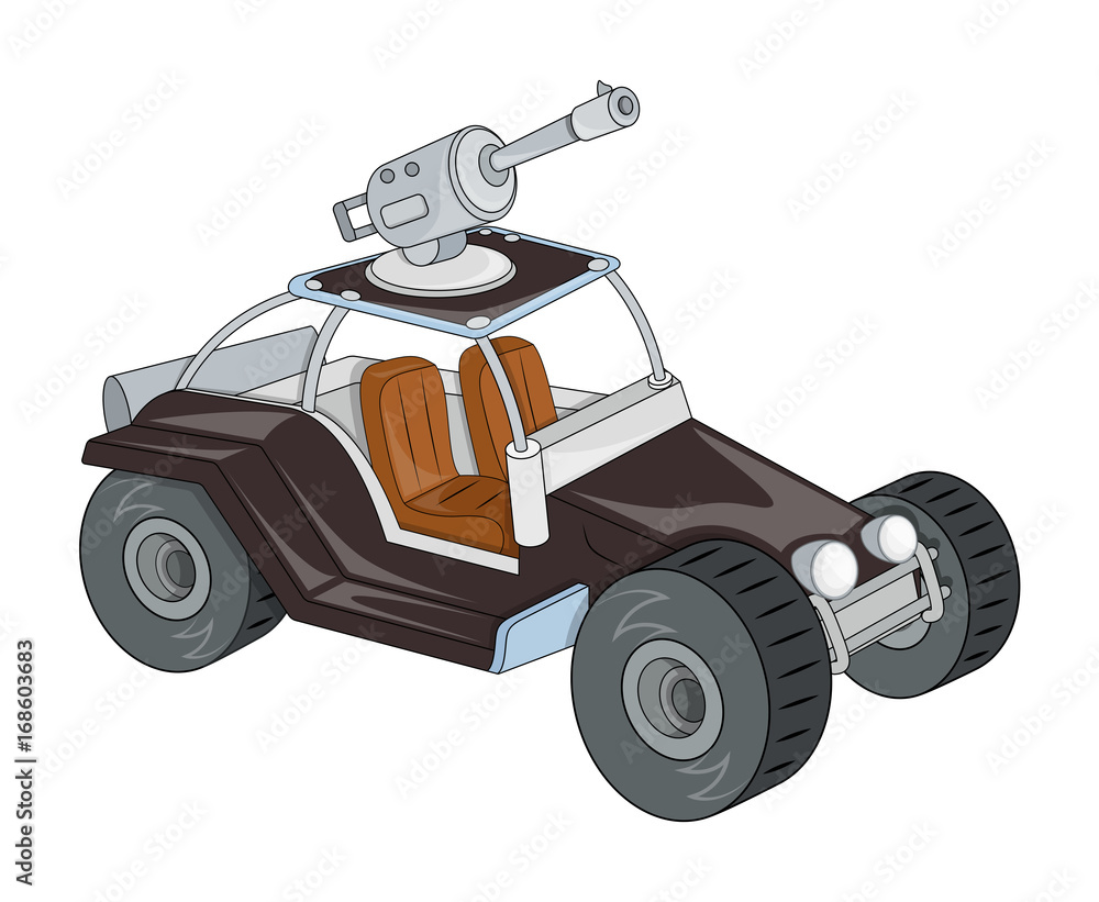 missile Shooting Car Vector Design missile Shooting Car Vector Design