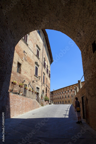 Toskana-Impressionen, San Miniato im Chianti-Gebiet, Palazzo del seminario