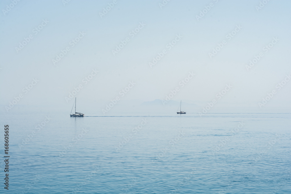 Sailing boats wallpaper - blue, sea, backgrounds Sailing boats wallpaper - blue, sea, backgrounds
