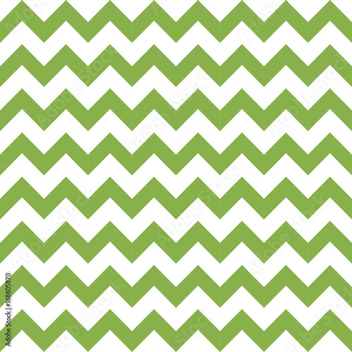 Green spring chevron seamless pattern background, illustration. Trendy color 2017, wrapping paper design