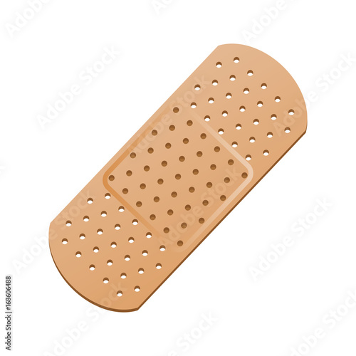 bandage icon on white background