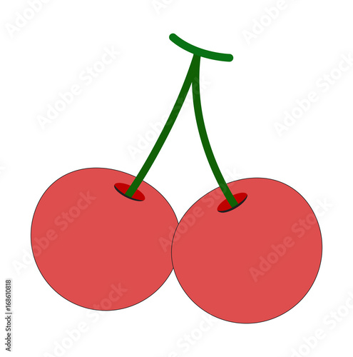 Two Cherry Icon