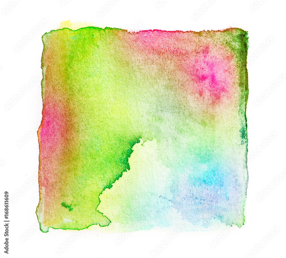 the Abstract square watercolor hand paint isolated on white background for creative banner template design the Abstract square watercolor hand paint isolated on white background for creative banner template design