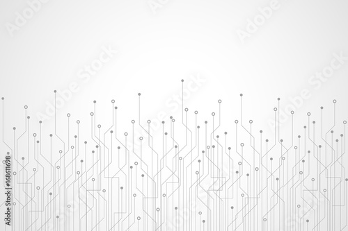 Abstract Technology Background